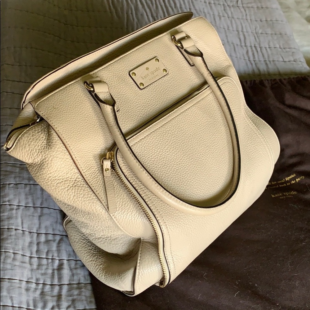 Kate Spade New York Large Cream Bag